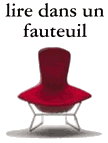 lire dans un fauteuil